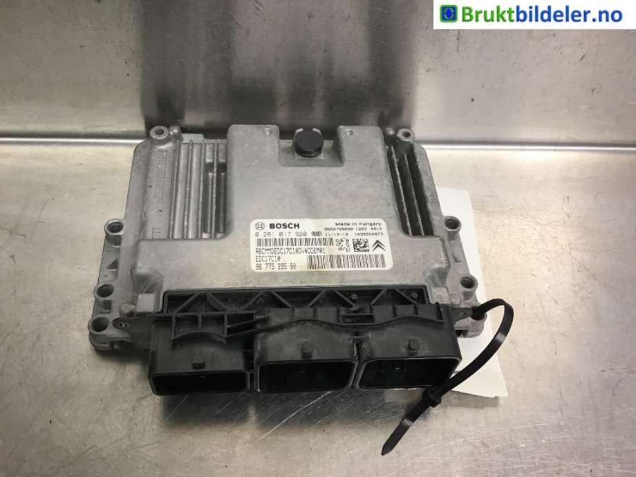 Styreenhet motor til Citroën C3, 2010-2016 (Type II)  (CITROEN|96 742 540 80)