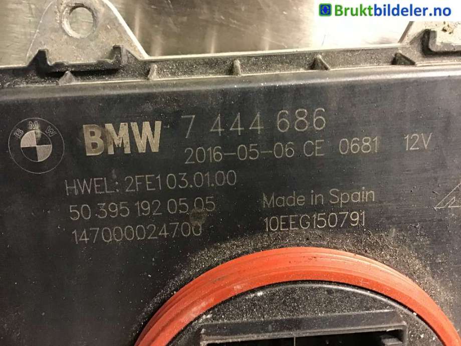 Styreenhet xenon/ballast til BMW 3-Serie 2012-2018 (F30/F31/F34) (F30/F31/F34) (BMW|7 444 686|)