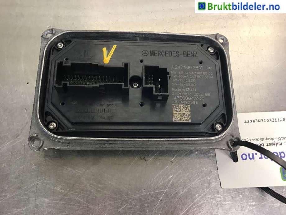 Styreenhet xenon/ballast til Mercedes EQC 2019-->>  (MERCEDES|A 247 900 28 10|)