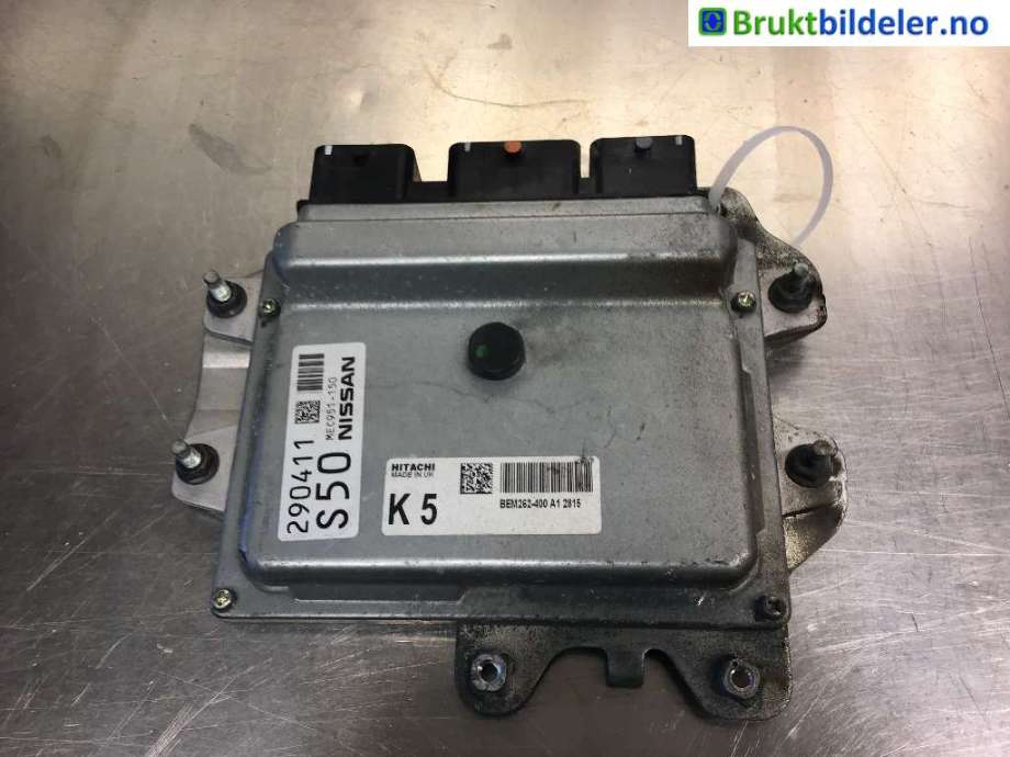 Styreenhet motor til Nissan Qashqai, 2010-2014 (Type I, Fase 2)  (NISSAN|23710BB27C)