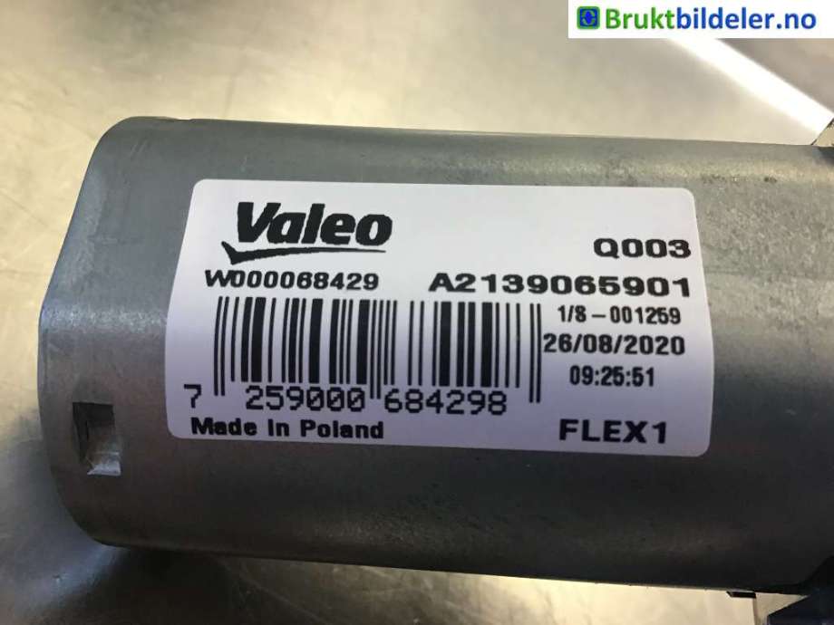 Viskermotor bakrute til Mercedes EQC, 2019-->>  (MERCEDES|A 213 906 59 01)