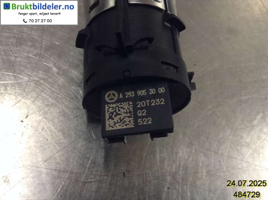 Bryter start/stopp til Mercedes EQC 2019-->>  (MERCEDES|A 293 905 30 00|)
