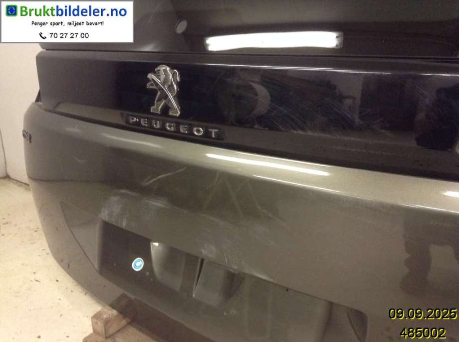 Bakluke til Peugeot 5008 2017-->> (Type II)  (PEUGEOT|16 192 675 80|)