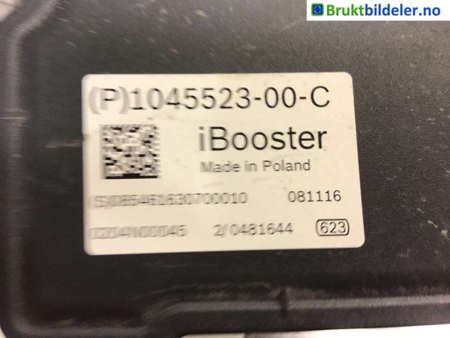 Bremsekraft-forsterker til Tesla Model X 2016-->>  (TESLA|1045523-00-C|)