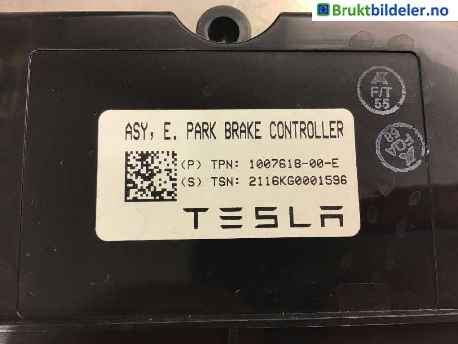 Styreenhet elektrisk parkbrems (EPB - Electric Parking Brake) til Tesla Model X 2016-->>  (TESLA|1007618-00-E|)