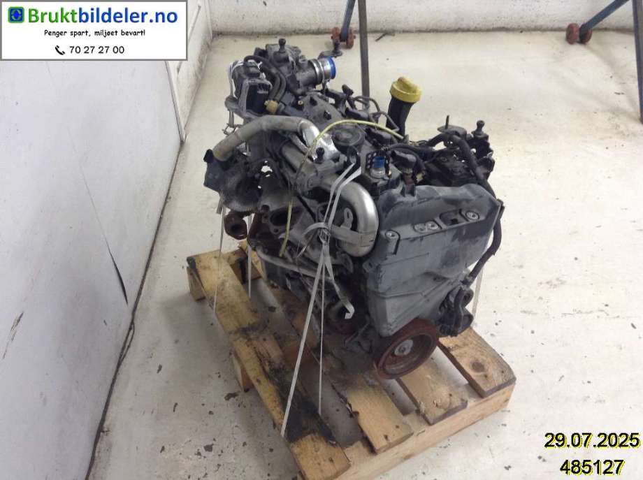 Motor diesel til Nissan Qashqai 2014-2021 (Type II) (NISSAN||K9K)