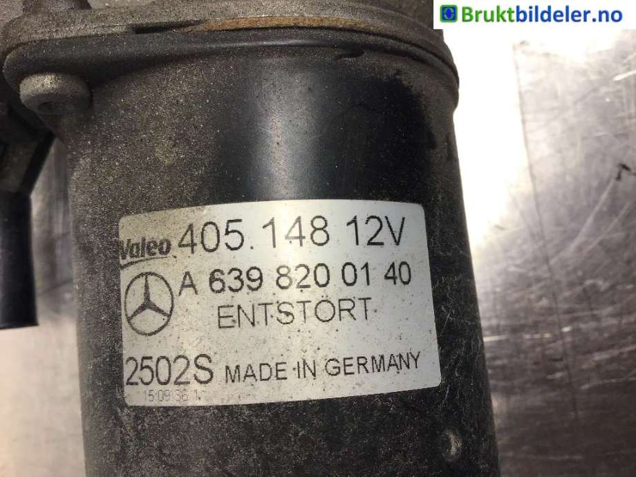 Viskermotor frontrute til Mercedes Vito/Viano 2010-2014 (Fase 2) (W639) (W639) (MERCEDES|A 639 820 01 40|)