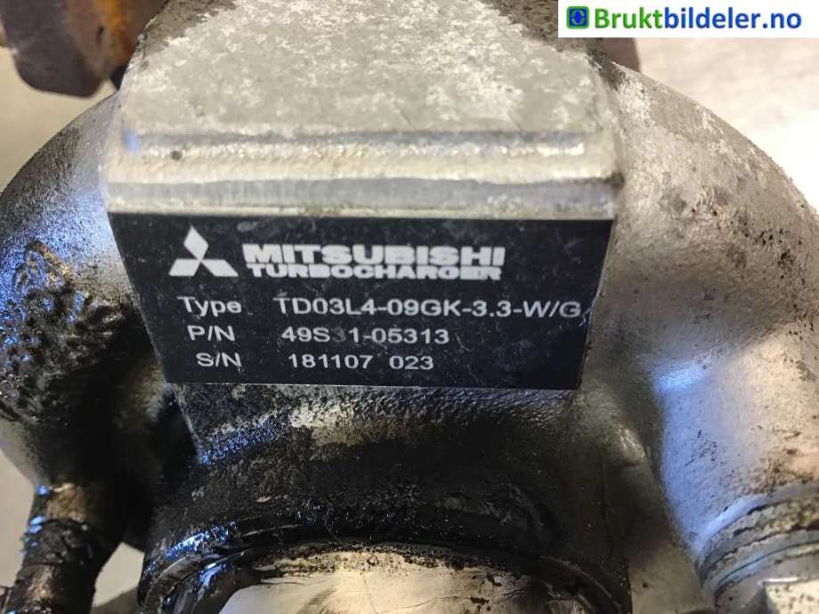 Turbo til Ford Transit 2006-2013  (FORD TRANSIT 85 T260|49S31-05313|)