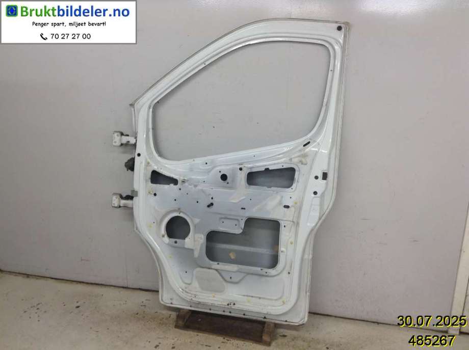 Dør høyre 2dørs til Opel Vivaro A 2006-2014 (OPEL|93194148|)