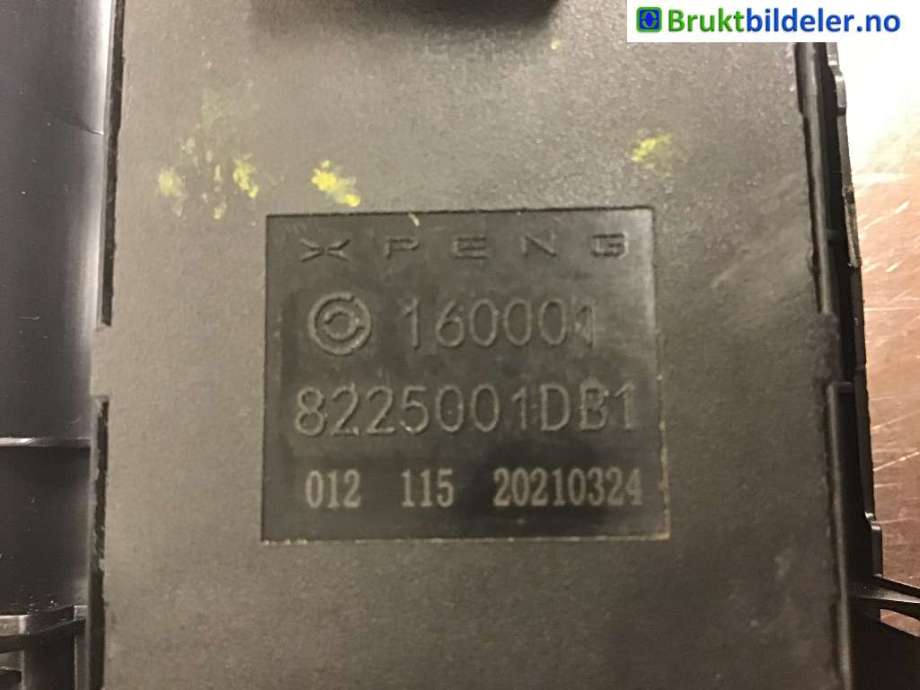 Bryter ruteheis til XPeng G3 2021-->>  (XPENG|8225001DB1|)