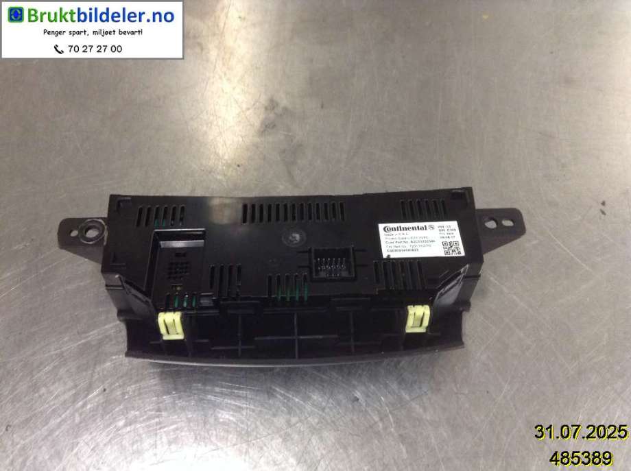 Varmeapparat betjening til Subaru Legacy 2009-2015  (SUBARU|72311AJ070|A2C53333394|)