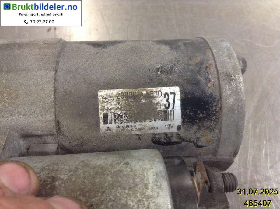 Starter til Subaru Legacy 2009-2015  (SUBARU|23300AA570|)