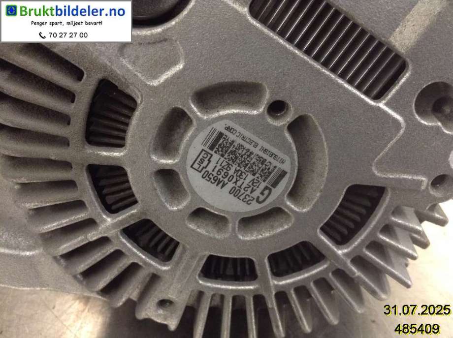 Dynamo til Subaru Legacy 2009-2015  (SUBARU|23700AA650|A2TX0691|)