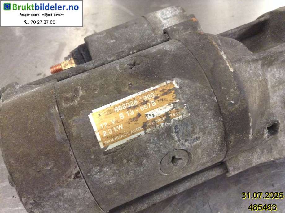 Starter diesel til Isuzu D-Max 2007-2012 (Type I)  (ISUZU|8-98028-199-0|)