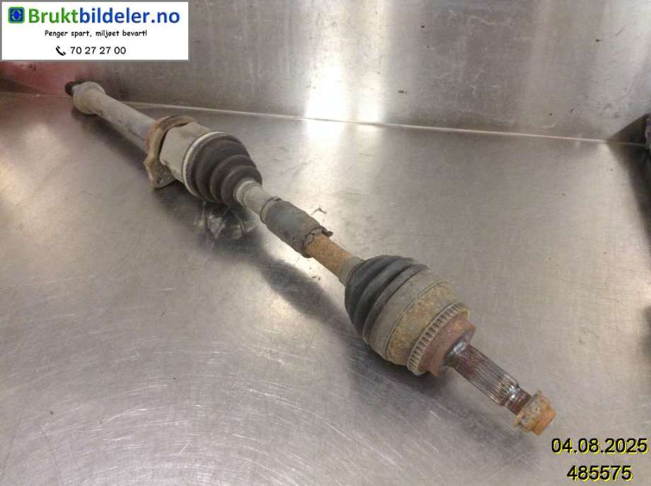 Drivaksel høyre foran til Toyota Corolla, 2002-2007  (TOYOTA|4341002250)