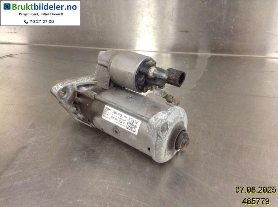 Starter diesel til Škoda Superb 2015-->> (Type III)  (SKODA|02E 911 022 C|)