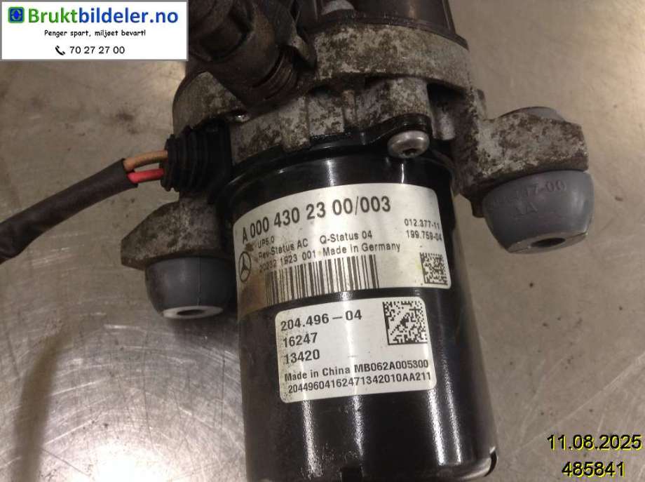 Vakuumpumpe til Mercedes EQV 2020-->> (W447) (W447) (MERCEDES|A 000 430 23 00/003|)
