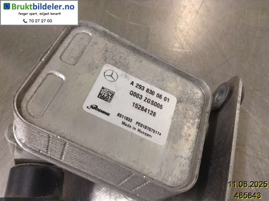 Aircondition radiator til Mercedes EQV 2020-->> (W447) (W447) (MERCEDES|A 293 830 06 01|8511933|)