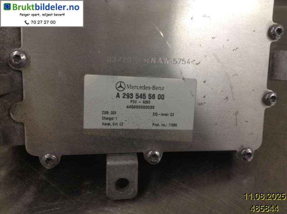 Diverse deler til Mercedes EQV 2020-->> (W447) (W447) (MERCEDES|A 293 545 56 00||A 293 545 76 00)