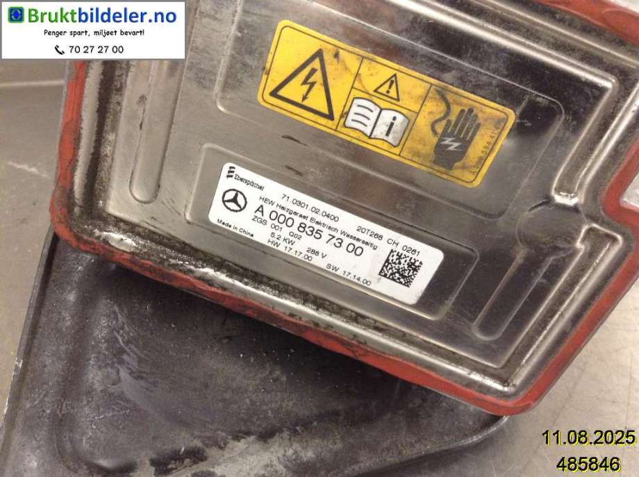 Diverse deler til Mercedes EQV 2020-->> (W447) (W447) (MERCEDES|A 000 835 73 00||A 167 835 42 00)