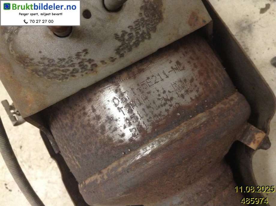 Katalysator til Ford Mondeo 2014-2019 (Type V, Fase 1)  (FORD|DS71-5E211-NE||T2A1A)