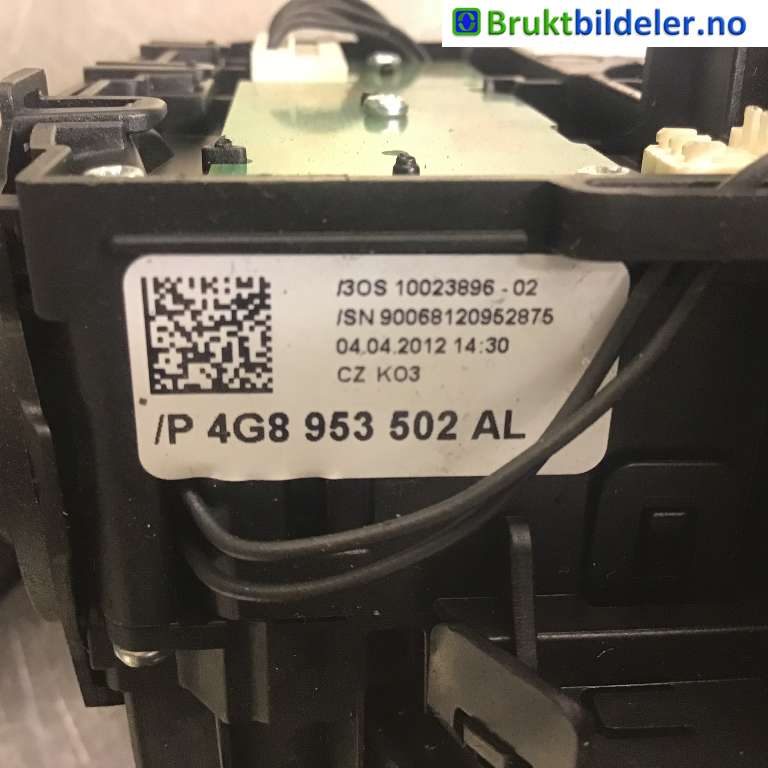 Bryter combi til Audi A4 2007-2014 (Type IV) (B8) (B8) (AUDI|4G8 953 502 AL|10023896-02|8K0 953 568 M)