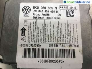Airbag elektronikk til Audi A4, 2007-2014 (B8, Type IV) (B8) (AUDI|8K0 959 655 B)