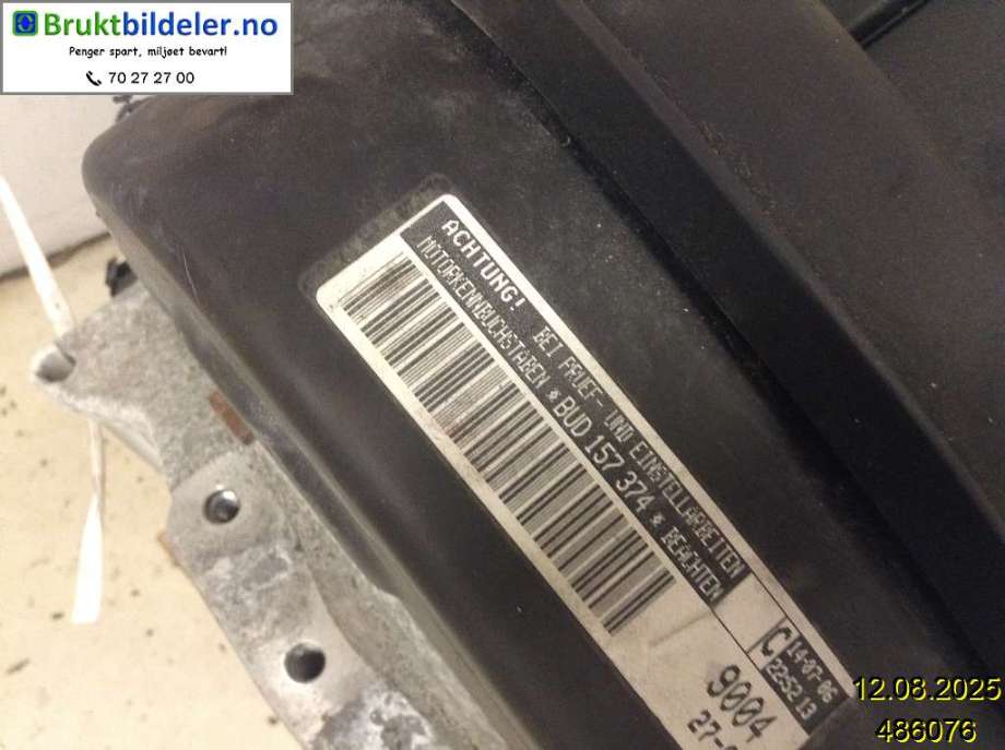 Motor bensin til VW Polo 2005-2009 (Type IV, Fase 2)  (VOLKSWAGEN|036 100 098 PX|BUD|)