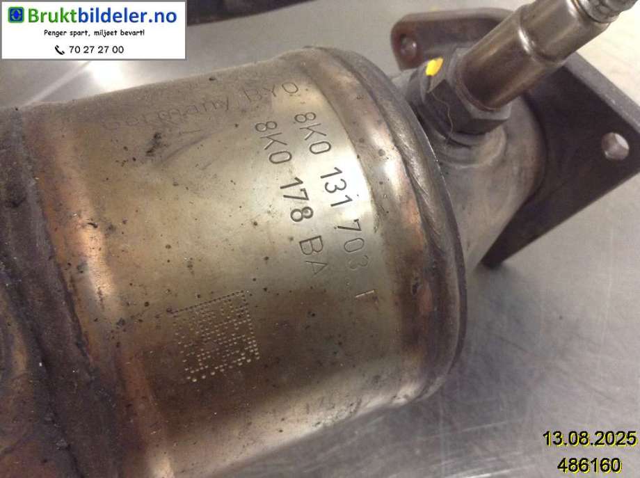 Partikkelfilter til Audi Q5 2012-2017 (Type I, Fase 2)  (AUDI|8K0 131 703 F|)