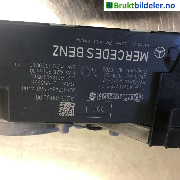 Baklukeåpner motor til Mercedes EQC 2019-->>  (MERCEDES|A 099 906 47 03|A2-C746-8960-4-00|)