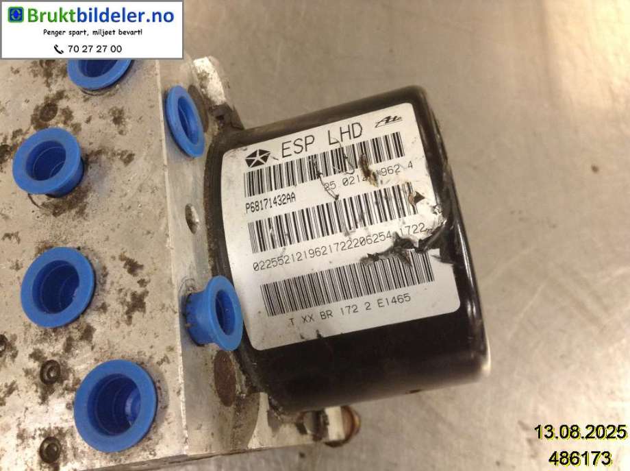 ABS sentral til Fiat Freemont 2011-2015 (FIAT|P68171432AA|25.0212-1962.4|28.5265-9101.3)