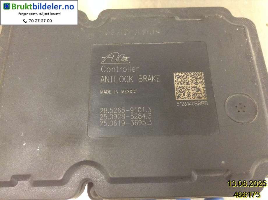 ABS sentral til Fiat Freemont 2011-2015 (FIAT|P68171432AA|25.0212-1962.4|28.5265-9101.3)