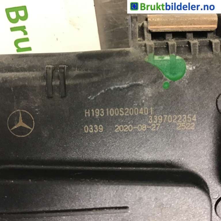 Viskermotor frontrute til Mercedes EQC 2019-->>  (MERCEDES||1 397 225 051|3397022354)