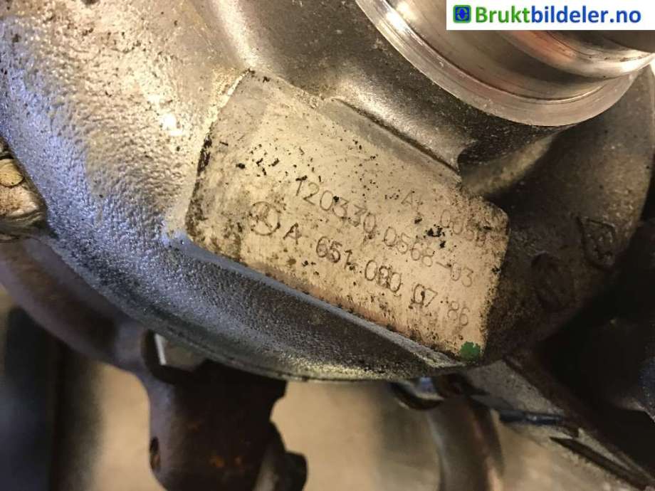 Turbo til Mercedes B-Klasse 2011-2018 (W246) (W246) (MERCEDES|A 651 090 07 86|)