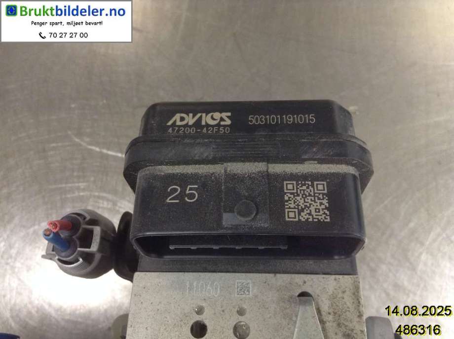 Bremsekraft-forsterker til Toyota RAV4 2019-->> (Type V)  (TOYOTA|4705042250||4720042F50)