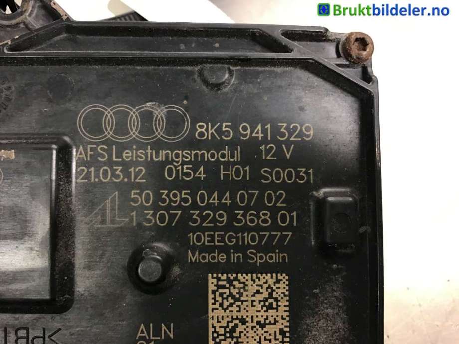 Styreenhet xenon/ballast til Audi A4, 2007-2014 (Type IV) (B8) (B8) (AUDI|8K5941329)