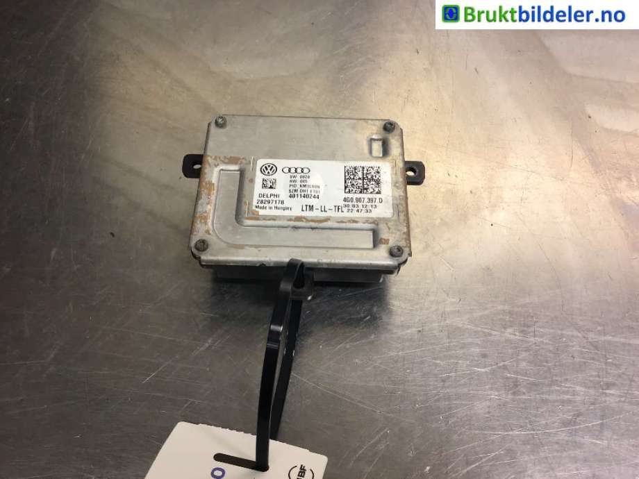 Styreenhet xenon/ballast til Audi A4 2007-2014 (Type IV) (B8) (B8) (AUDI|4G0907397D|)