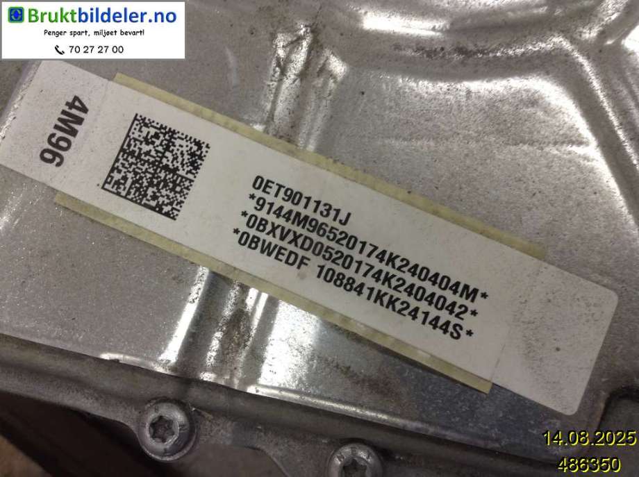 Motor elbil bak til VW ID.4 2020-->>  (VOLKSWAGEN|0ET 901 131 J|EDF|)