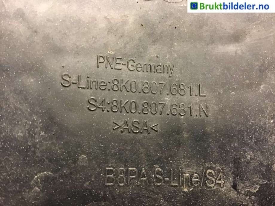 Diverse deler til Audi A4, 2007-2014 (Type IV) (B8) (B8) (AUDI|8K080761N)