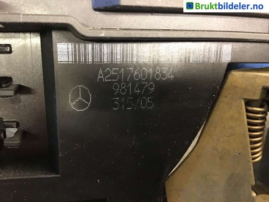Dørhåndtak utv høyre til Mercedes R-Klasse 2006-2013 (W251) (W251) (MERCEDES|A2517601834|)
