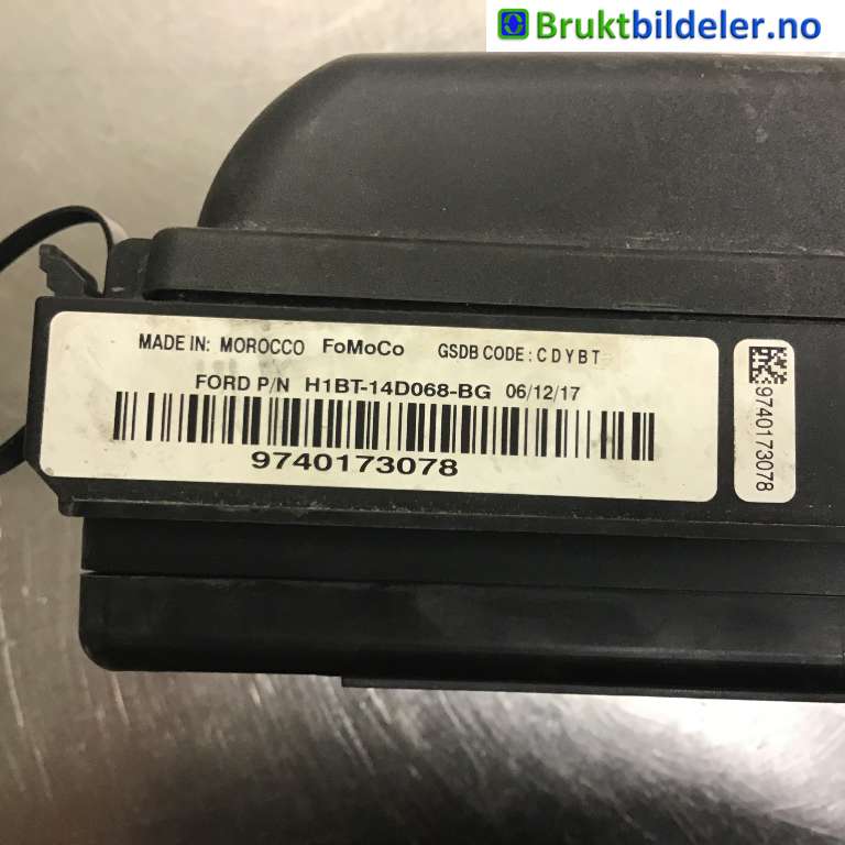 Sikringsboks til Ford Fiesta 2017-->> (Type VII)  (FORD|H1BT-14D068-BG|9740173078|)