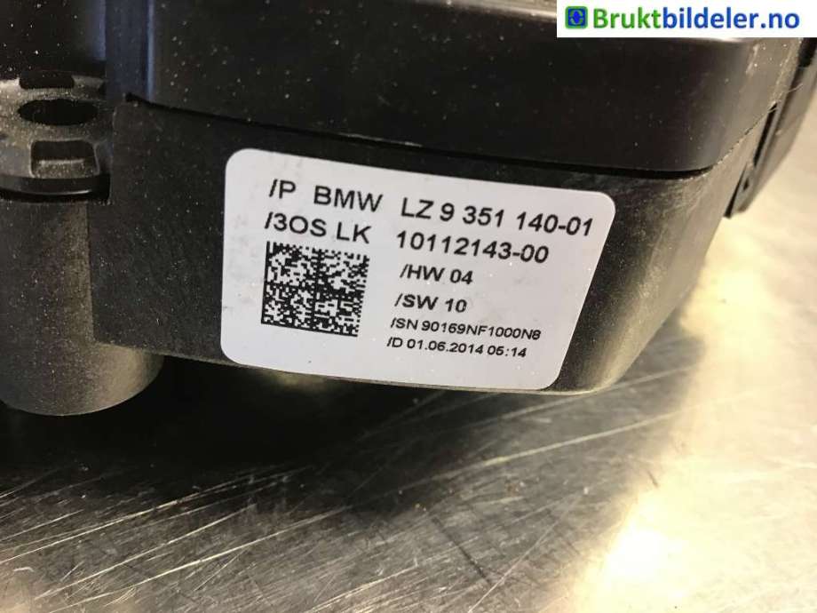 Bryter combi til BMW 3-Serie, 2012-2018 (F30/F31/F34) (F30/F31/F34) (BMW|61 31 9 351 140)