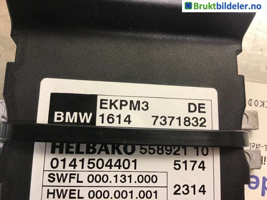 Styreenhet drivstoffpumpe til BMW 3-Serie, 2012-2018 (F30/F31/F34) (F30/F31/F34) (BMW|16 14 7 371 832)
