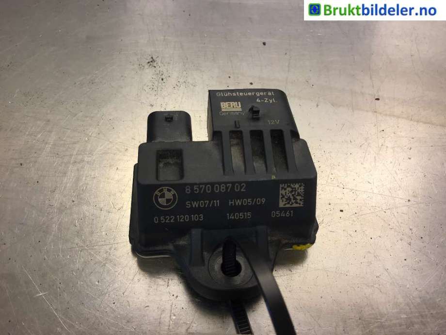 Rele gløde til BMW 3-Serie 2012-2018 (F30/F31/F34) (F30/F31/F34) (BMW|8570087|0522120103|)