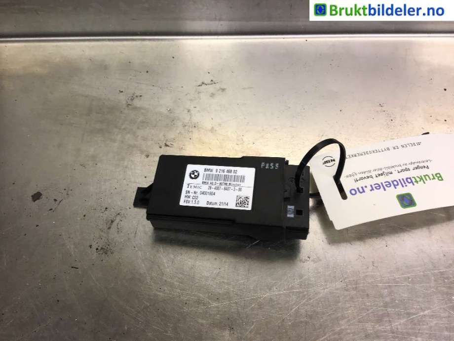 Styreenhet sete til BMW 3-Serie 2012-2018 (F30/F31/F34) (F30/F31/F34) (BMW|9216468|)