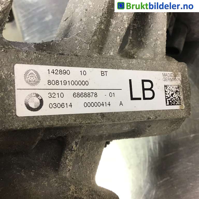 Tannstang elektrisk til BMW 3-Serie 2012-2018 (F30/F31/F34) (F30/F31/F34) (BMW|32106868878||5WK66200F)