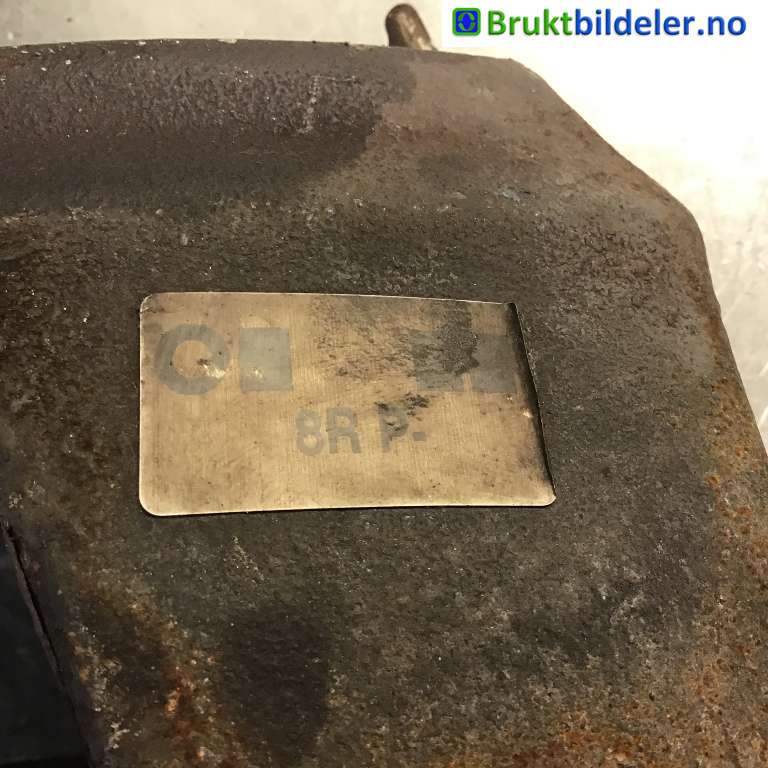 Bremsecaliper høyre foran til Audi Q5 2012-2017 (Type I, Fase 2) (AUDI|8K0 615 124 J|)