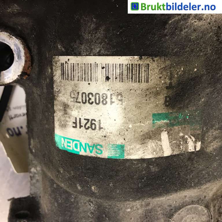 Aircondition kompressor til Fiat Doblo 2010-->> (Type II)  (FIAT|51803075|1921F|)