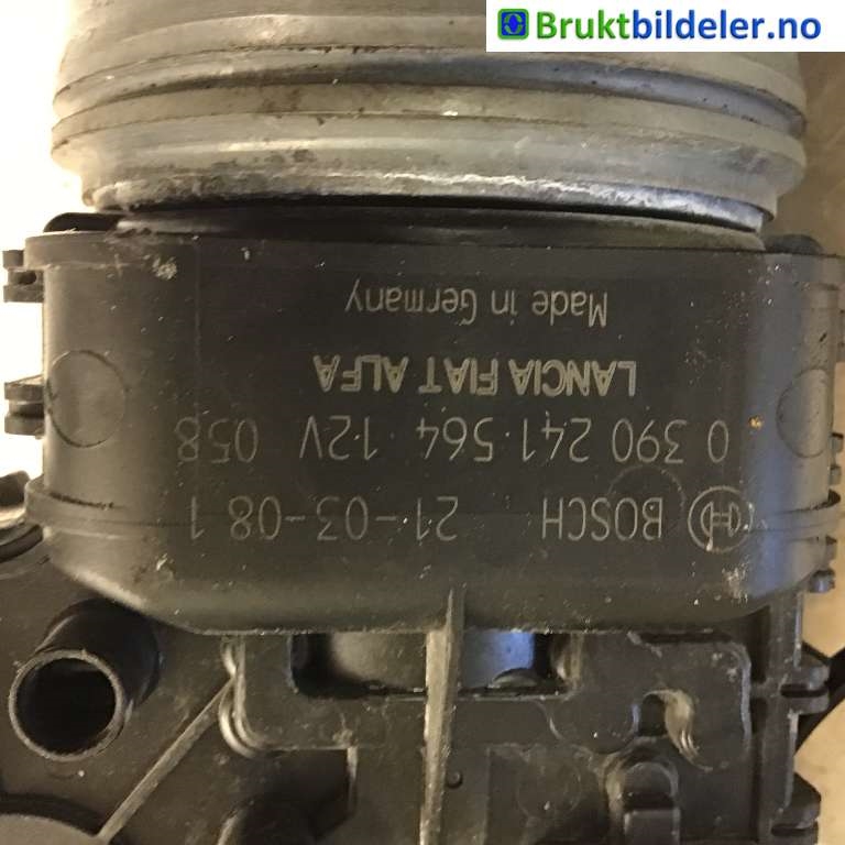Viskermotor frontrute til Fiat Doblo 2010-->> (Type II)  (FIAT||0 390 241 564)