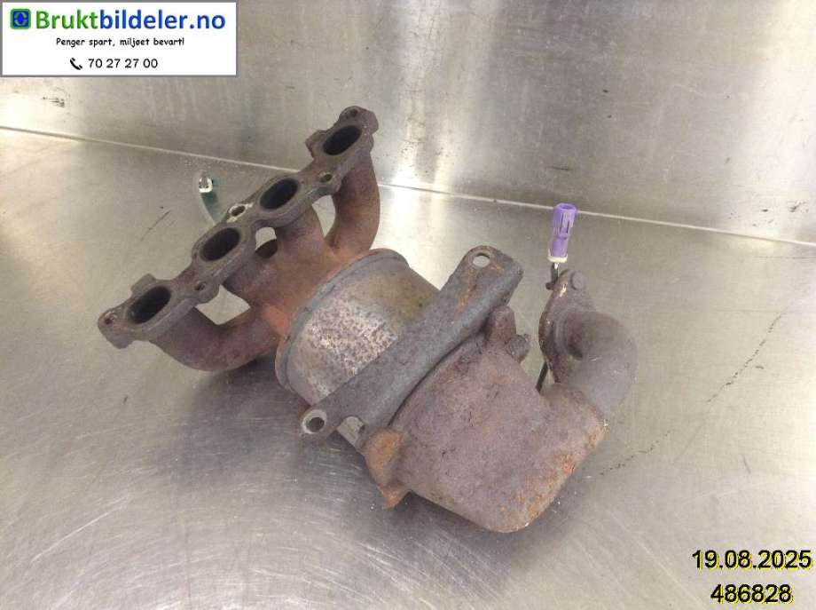 Katalysator til Ford Fiesta, 2008-2012 (Type VI, Fase 1)  (FORD|8V21-5G232-BA)